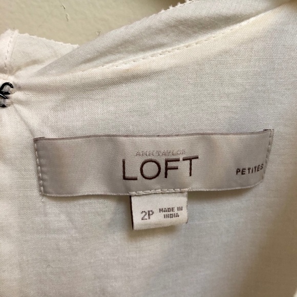 LOFT Linen Dress - Picture 3 of 4